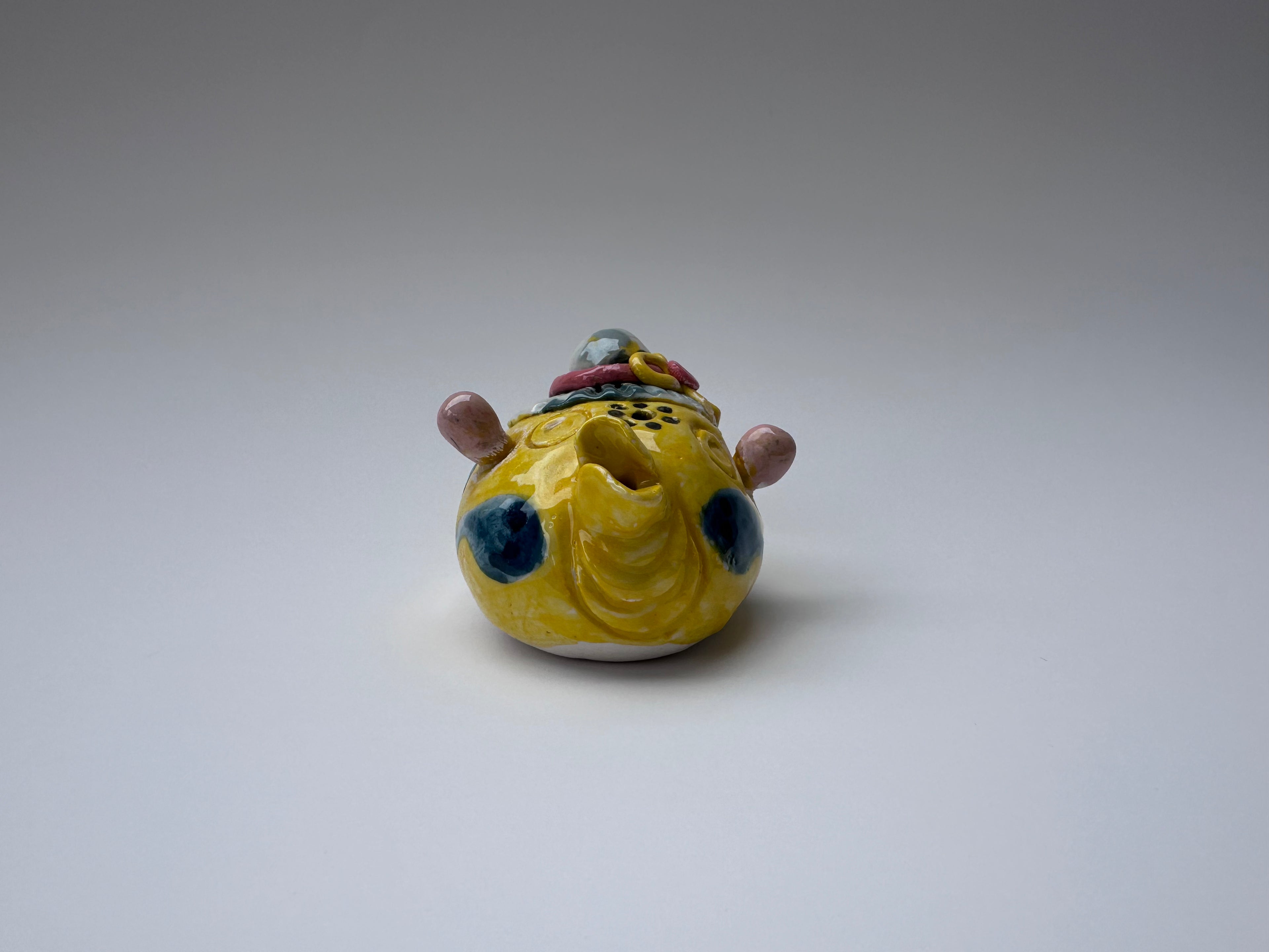 Whimsical Yellow Handmade Fish