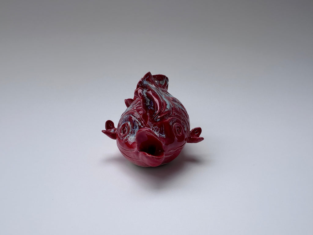 Glazed Red Handmade Fish