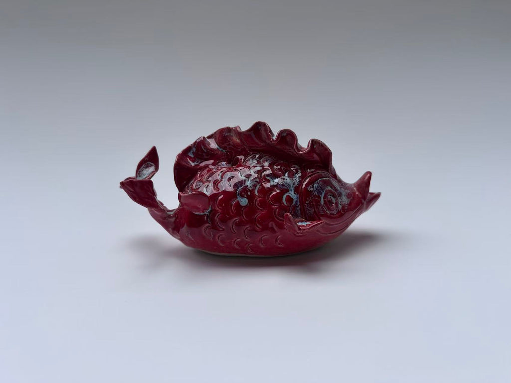Glazed Red Handmade Fish