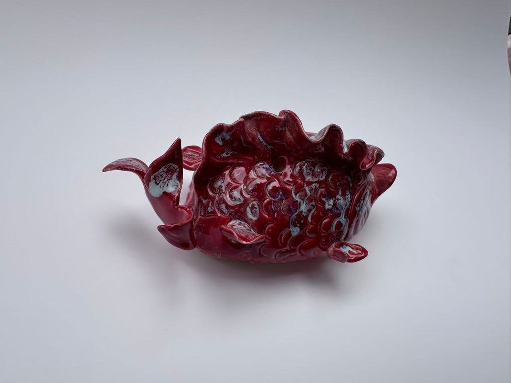 Glazed Red Handmade Fish