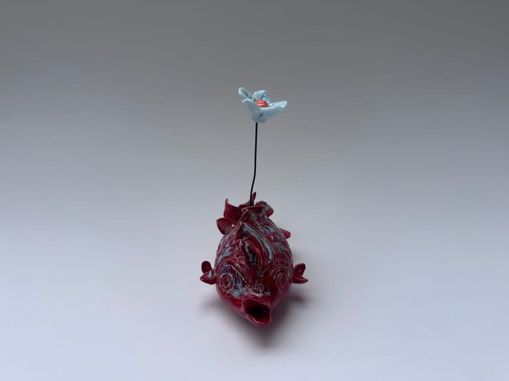 Glazed Red Handmade Fish