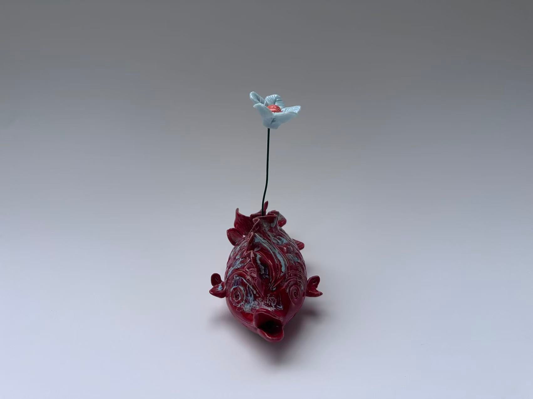 Glazed Red Handmade Fish