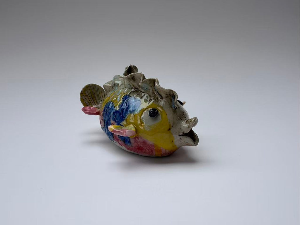 Colorful Scaled Handmade Fish
