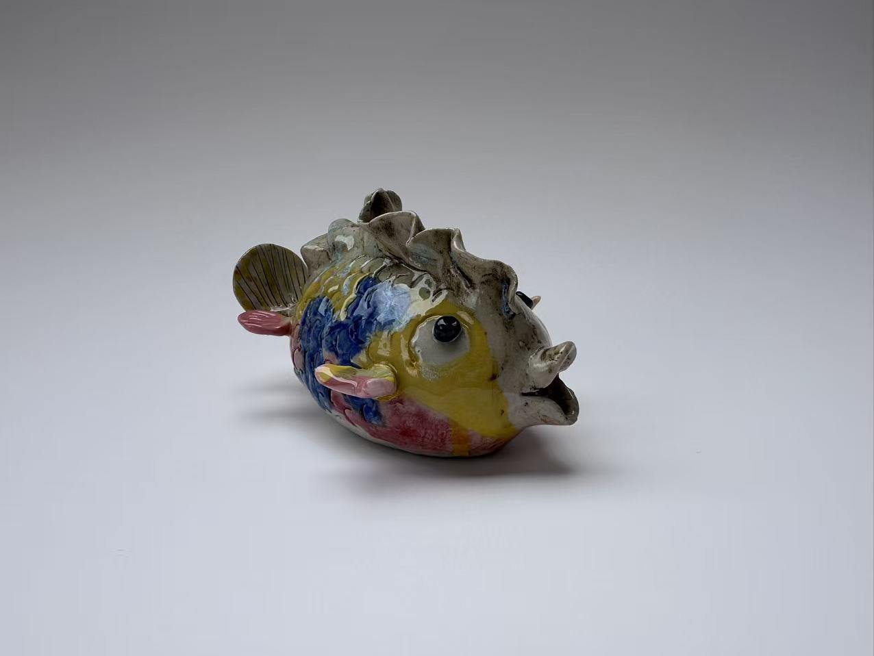 Colorful Scaled Handmade Fish