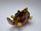 Playful Red-Yellow Handmade Fish