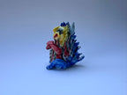 Handmade Colorful Little Dragon Art Sculpture