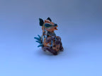 Handmade Colorful Nine-Tailed Fox Art Sculpture