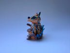 Handmade Colorful Nine-Tailed Fox Art Sculpture