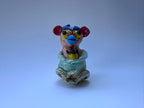 Handmade Whimsical Monkey Sculpture