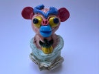 Handmade Whimsical Monkey Sculpture