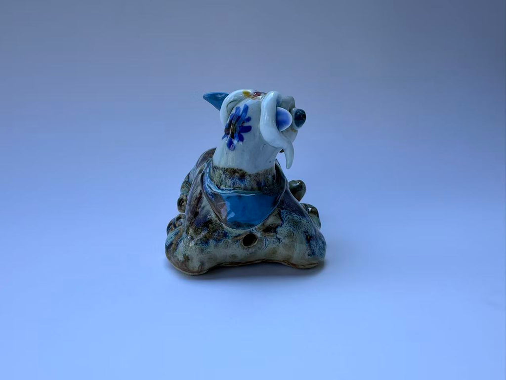 Handmade Colorful Sheep Art Sculpture