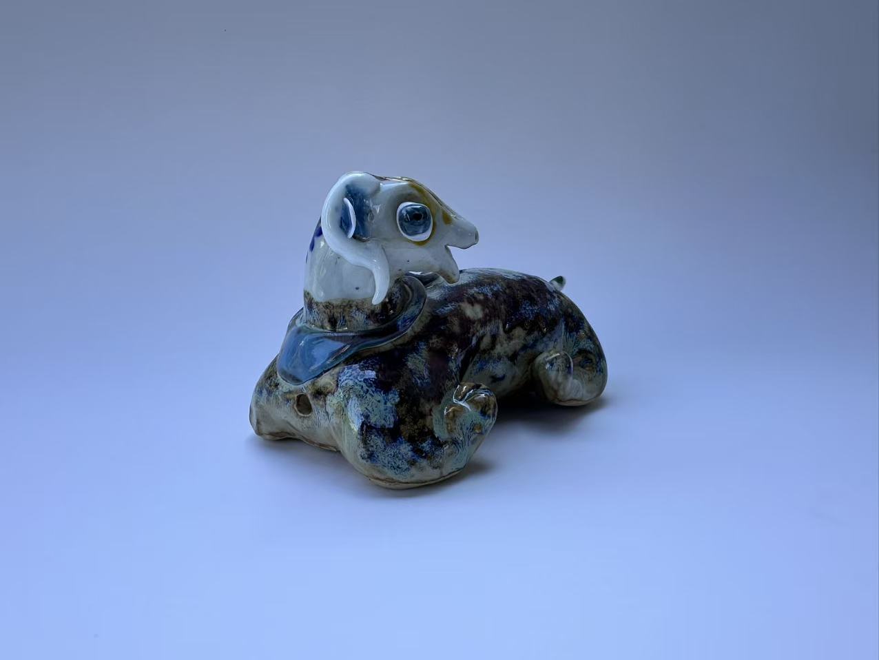 Handmade Colorful Sheep Art Sculpture