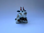 Handmade Colorful Ox Sculpture