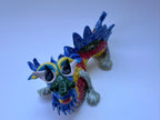 Handmade Colorful Dragon Art Sculpture