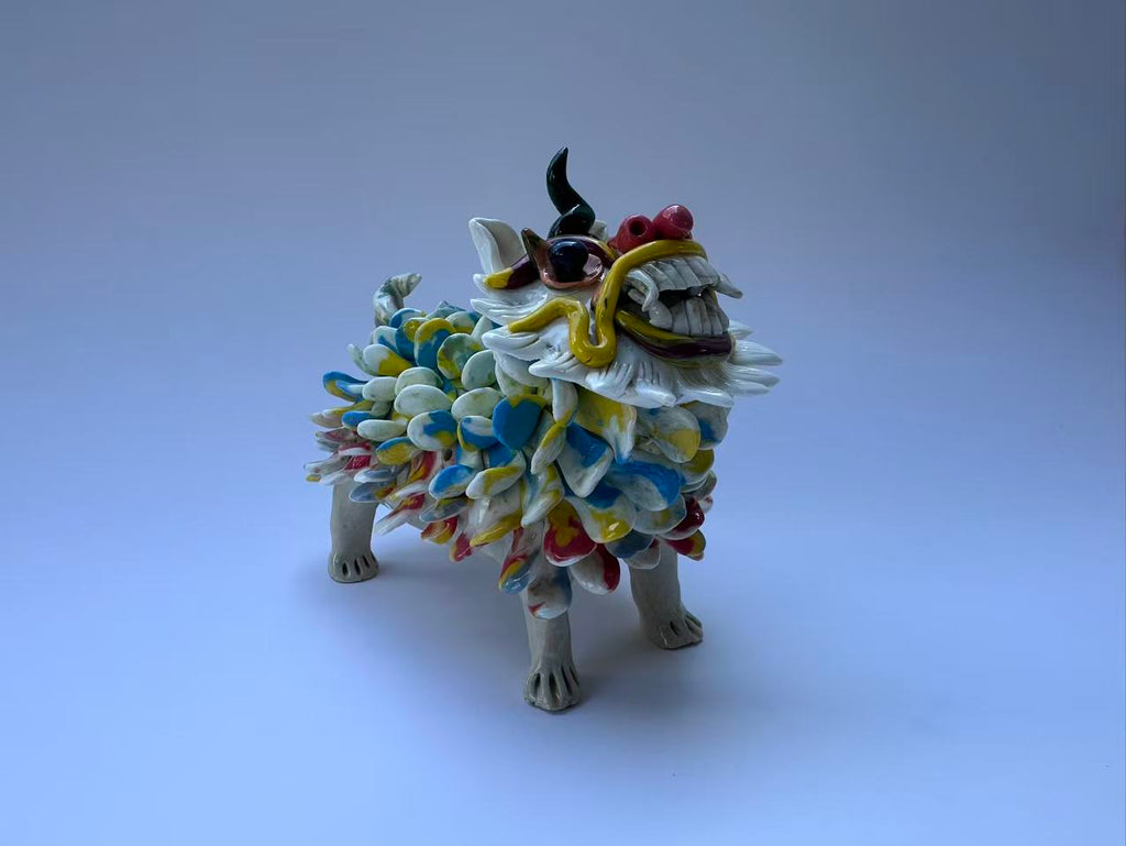 Unique Handmade Kirin Sculpture