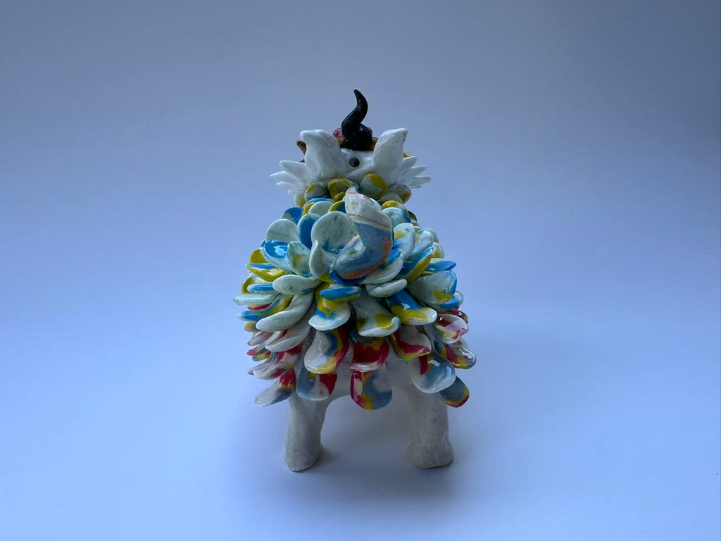 Unique Handmade Kirin Sculpture