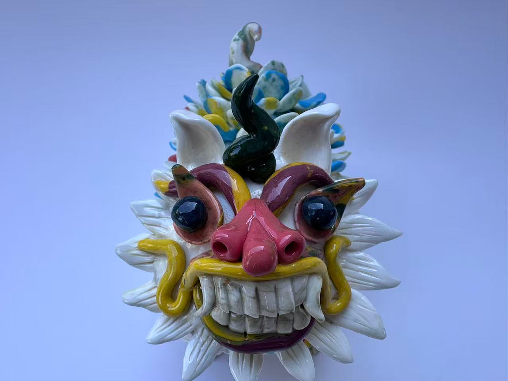 Unique Handmade Kirin Sculpture