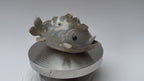 Unique Gray-Blue Handmade Fish