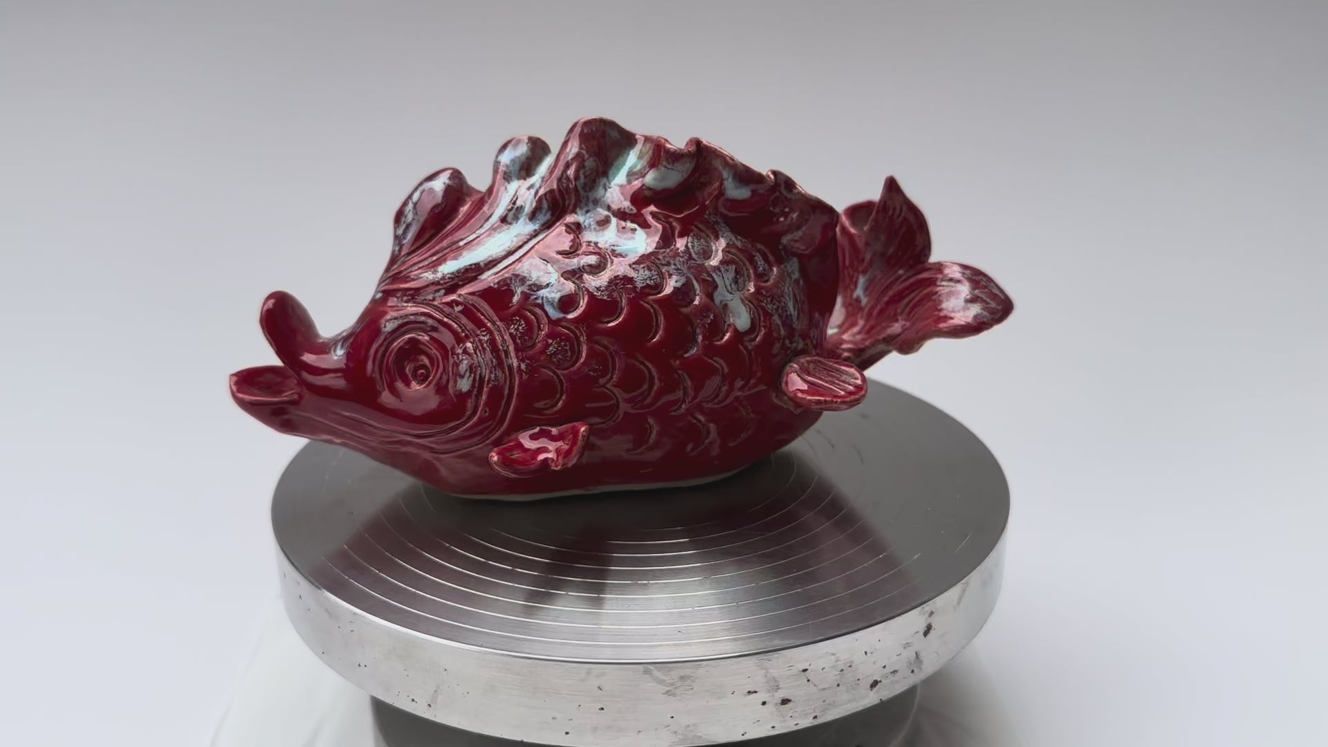 Glazed Red Handmade Fish