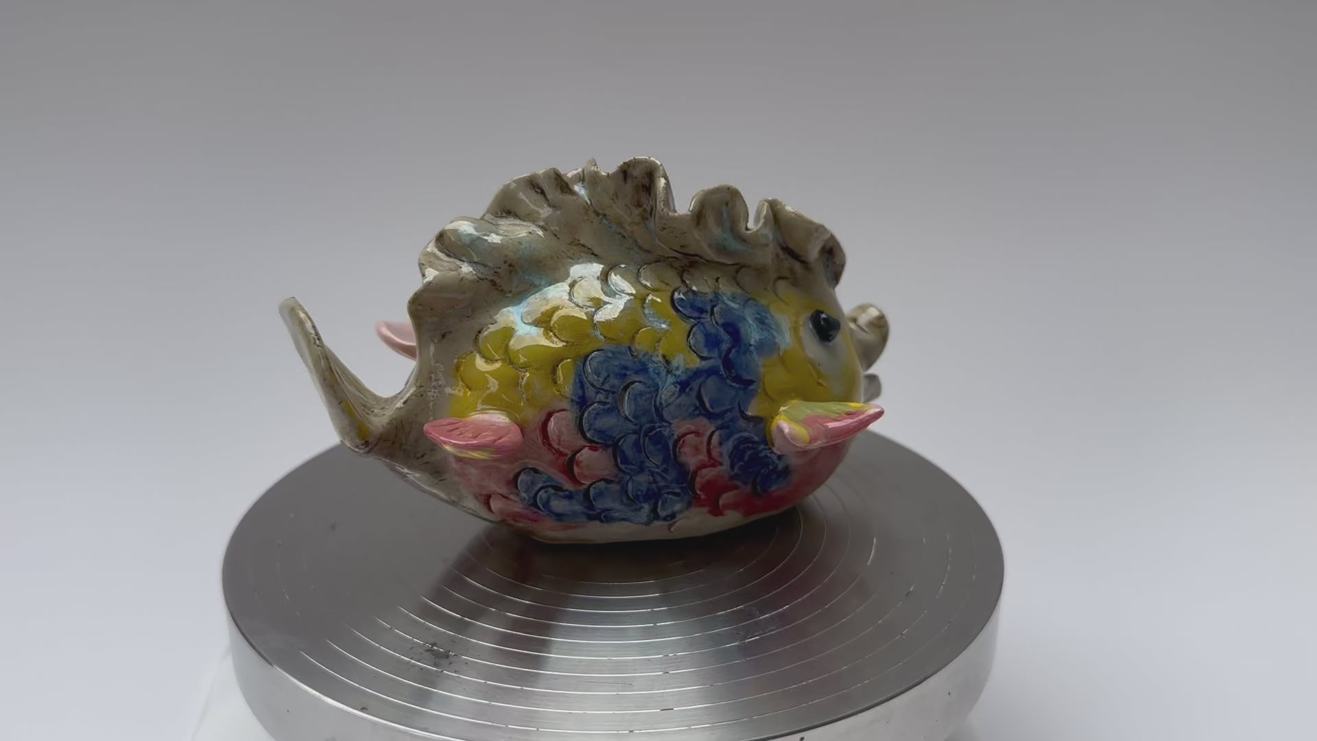 Colorful Scaled Handmade Fish