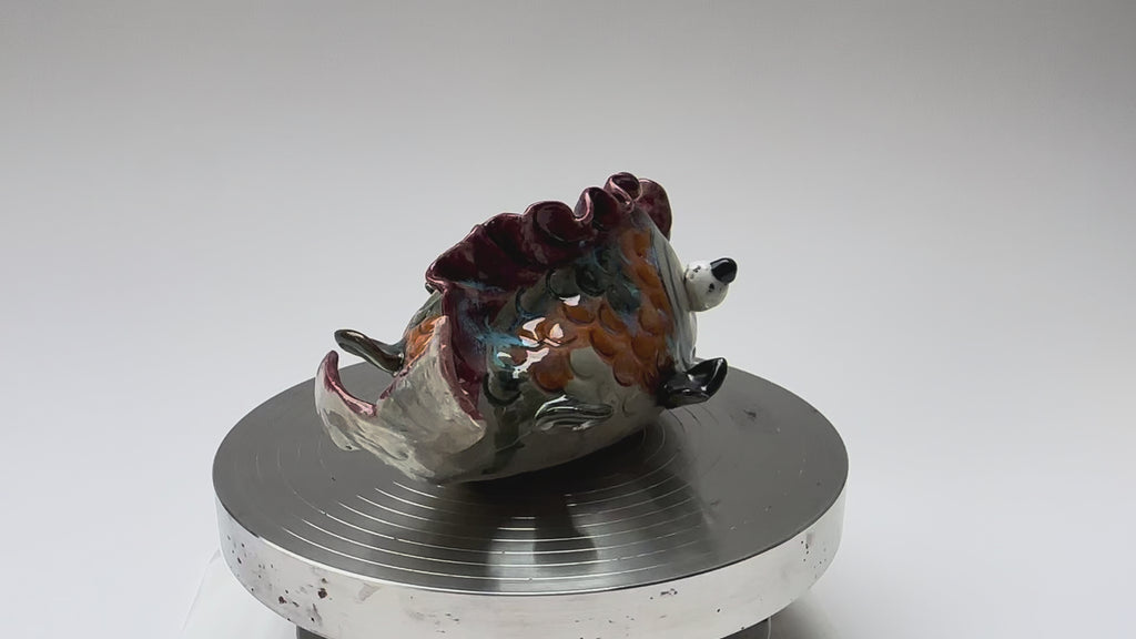 Vibrant Multicolor Handmade Fish